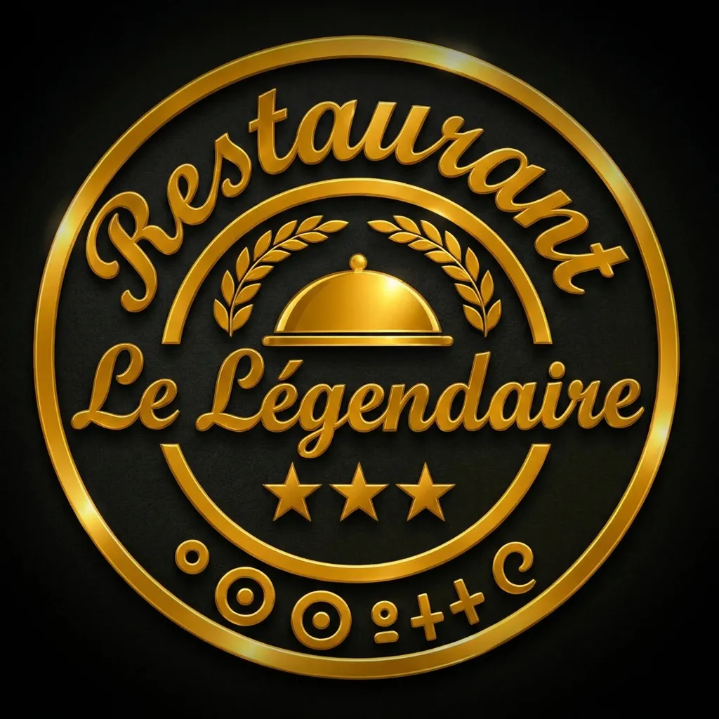 Ambiance feutrée et table élégante au Restaurant Le Légendaire