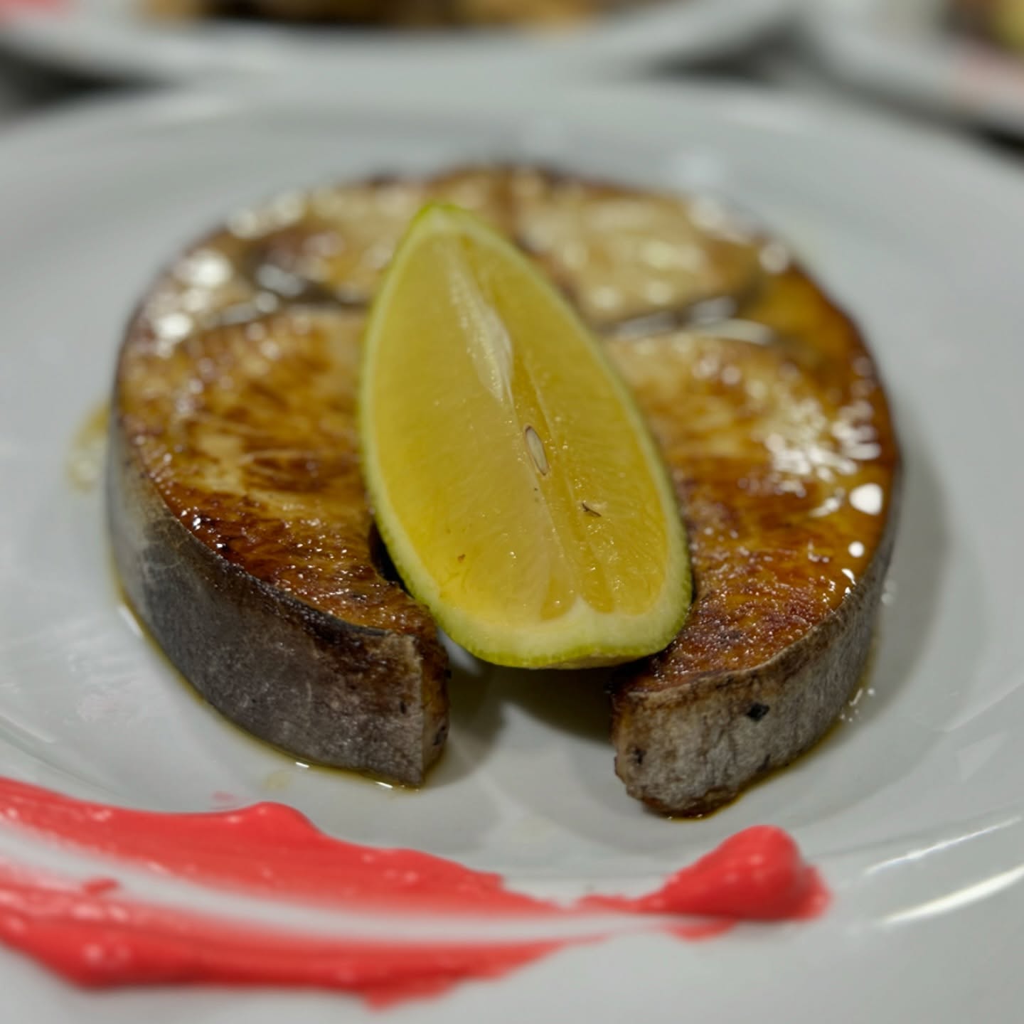 Pavé de Poisson Grillé