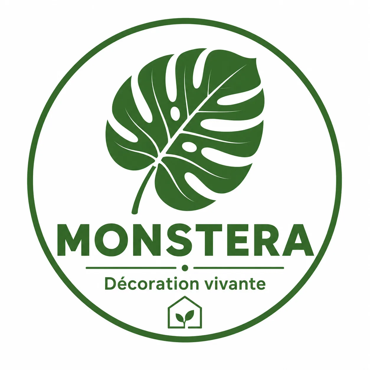 Monstera ديكور حي