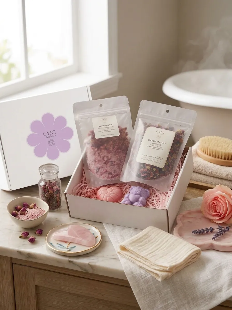 Coffret cadeau CYRT Feminine vue du dessus