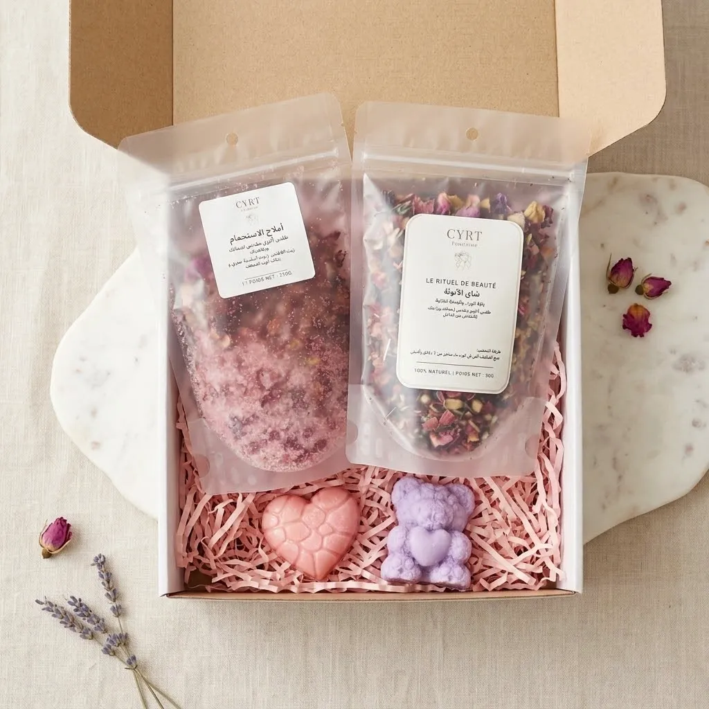 Coffret cadeau CYRT Feminine vue du dessus